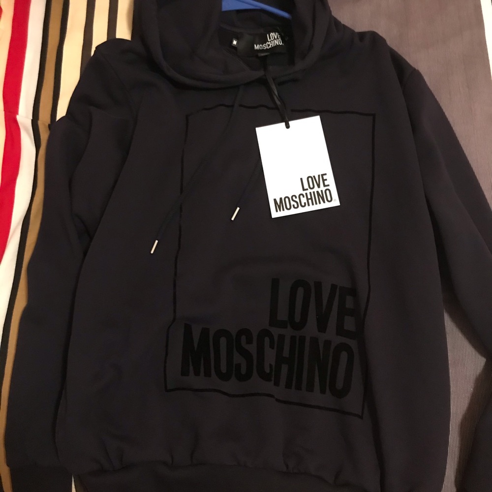 Love moschino hoodie